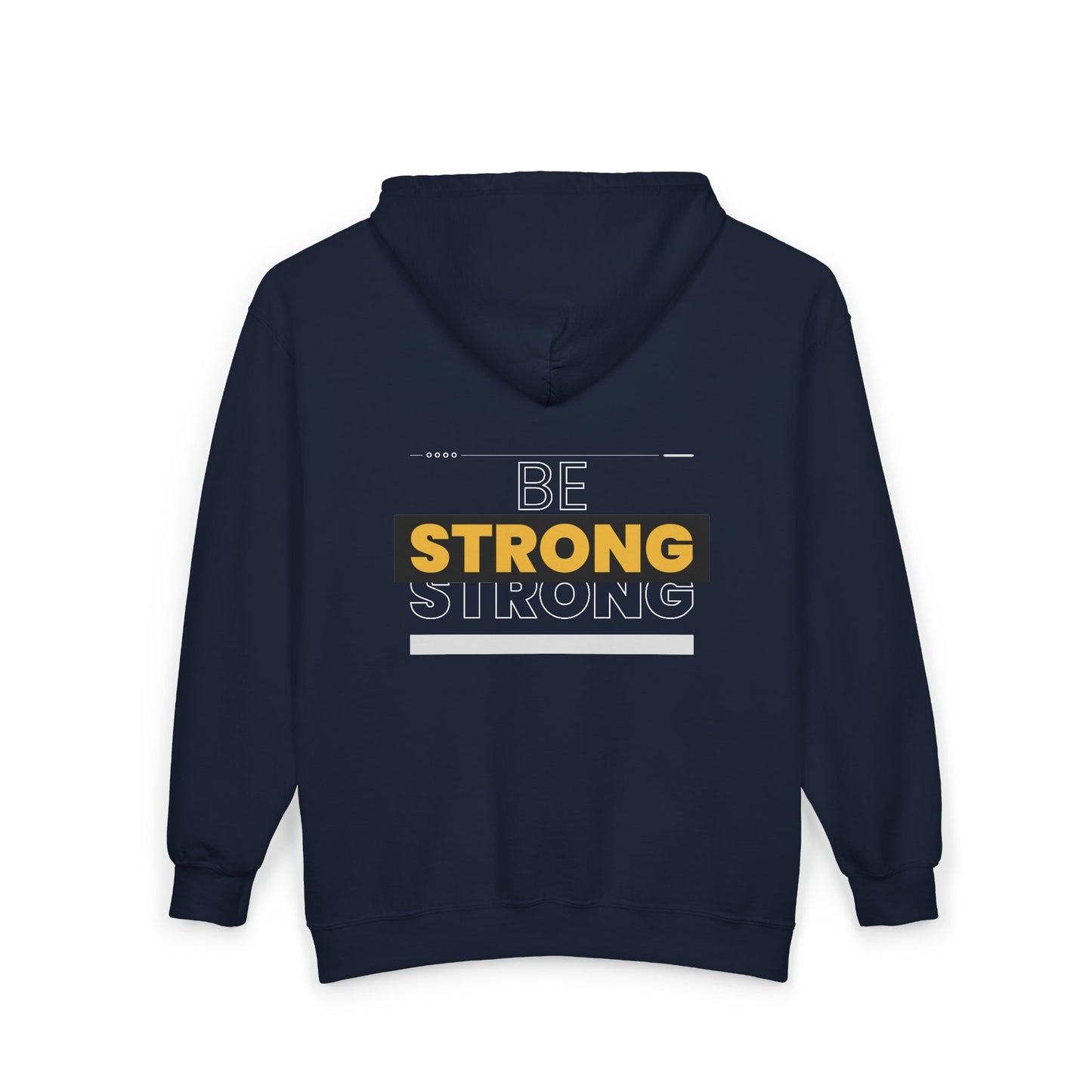 Freedom / Be Strong Zip Hoodie Zip Sweatshirt