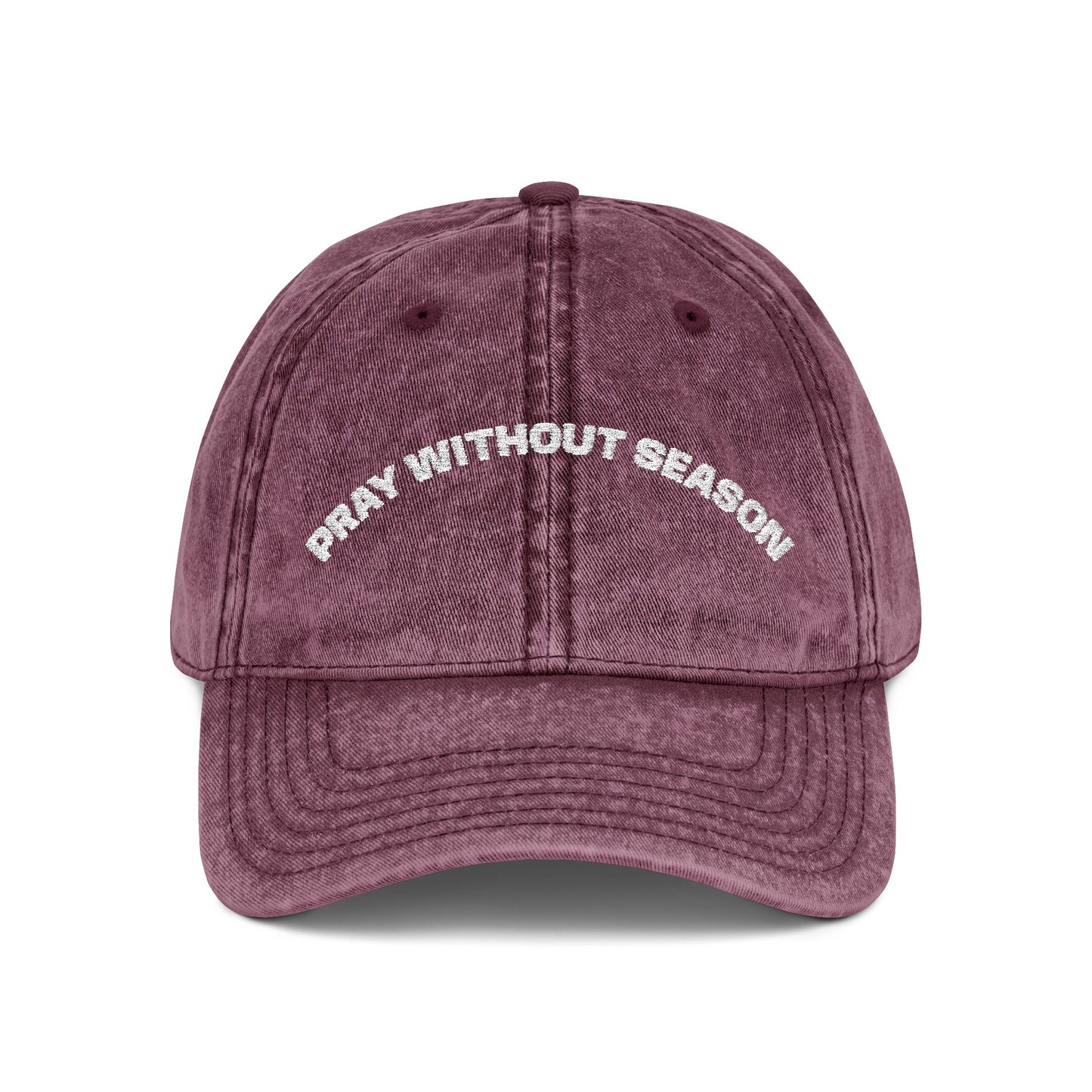 Pray without season Cap (Embroidery)