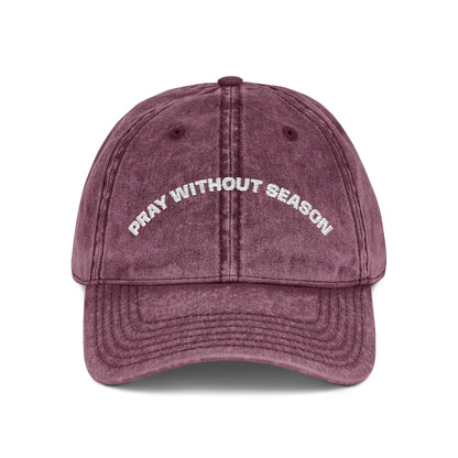 Pray without season Cap (Embroidery)