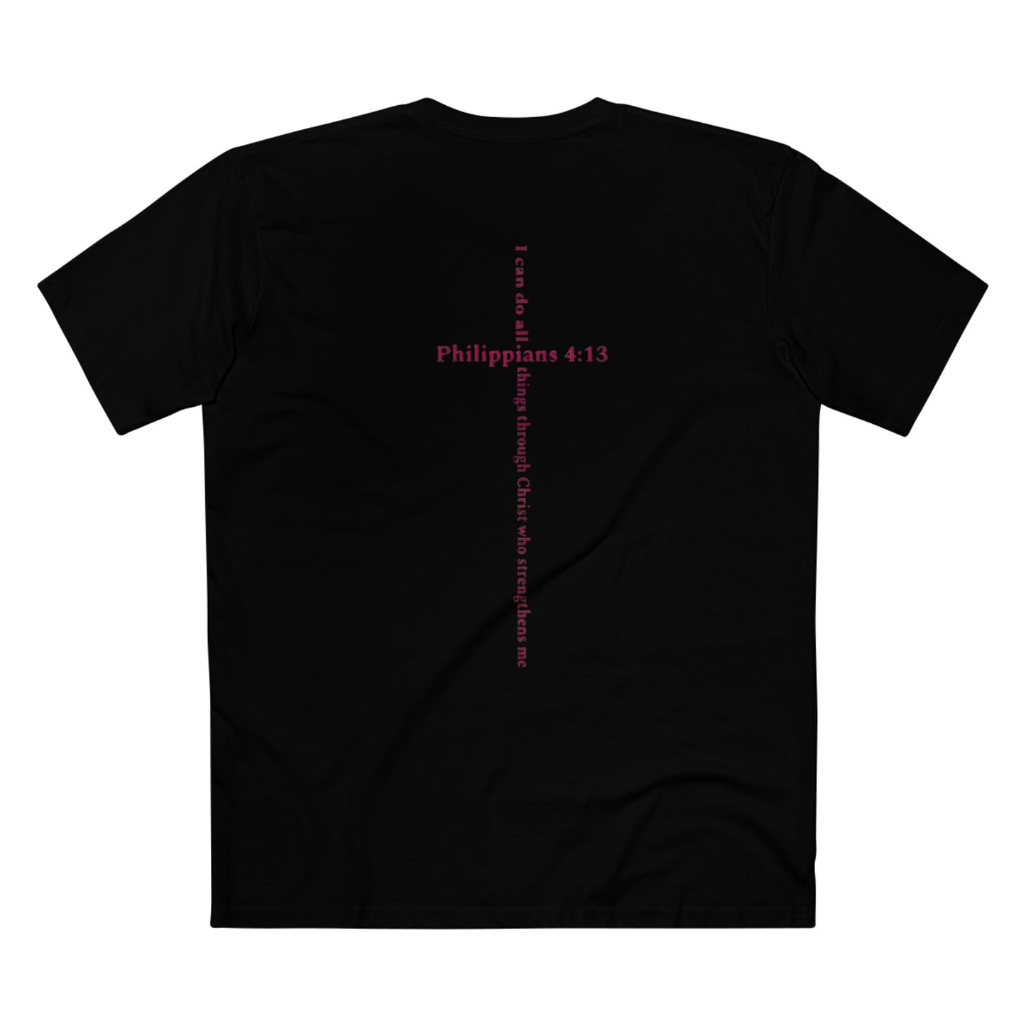Faith Cross Tee -Philippians 4:13