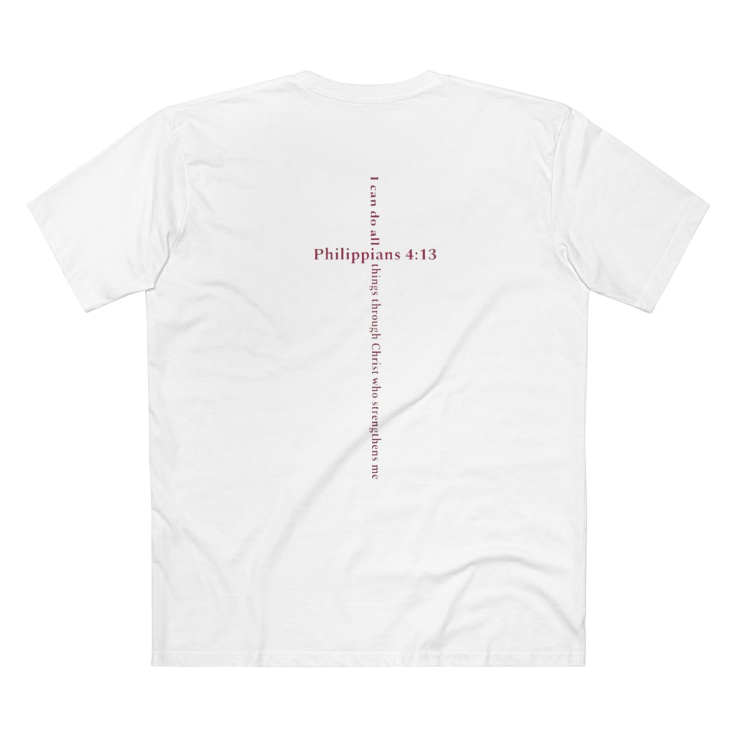 Faith Cross Tee -Philippians 4:13