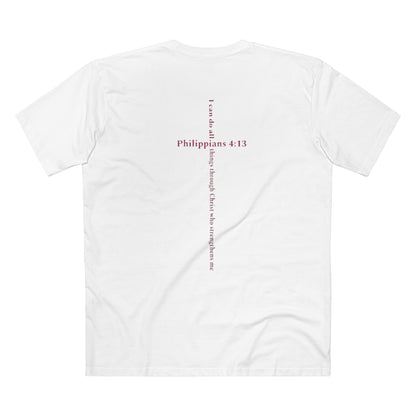 Faith Cross Tee -Philippians 4:13