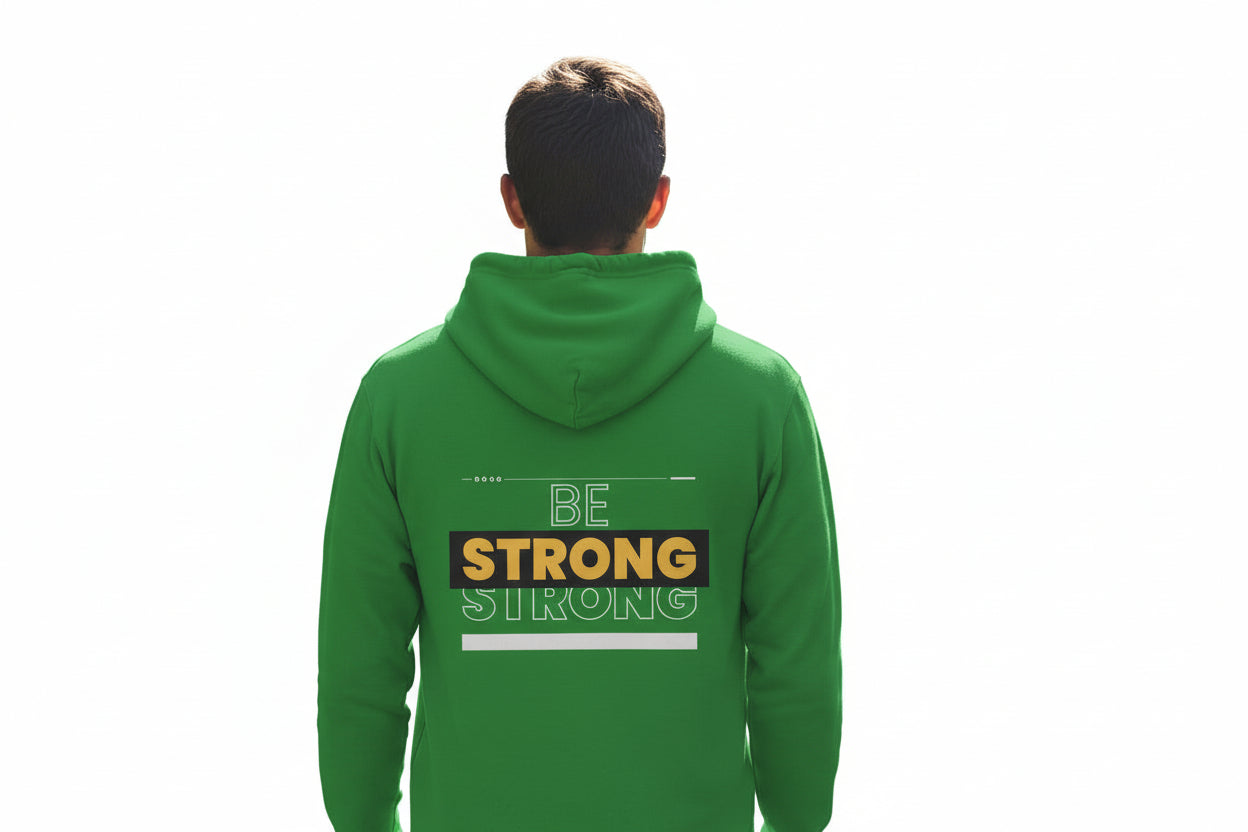 Freedom / Be Strong Zip Hoodie Zip Sweatshirt