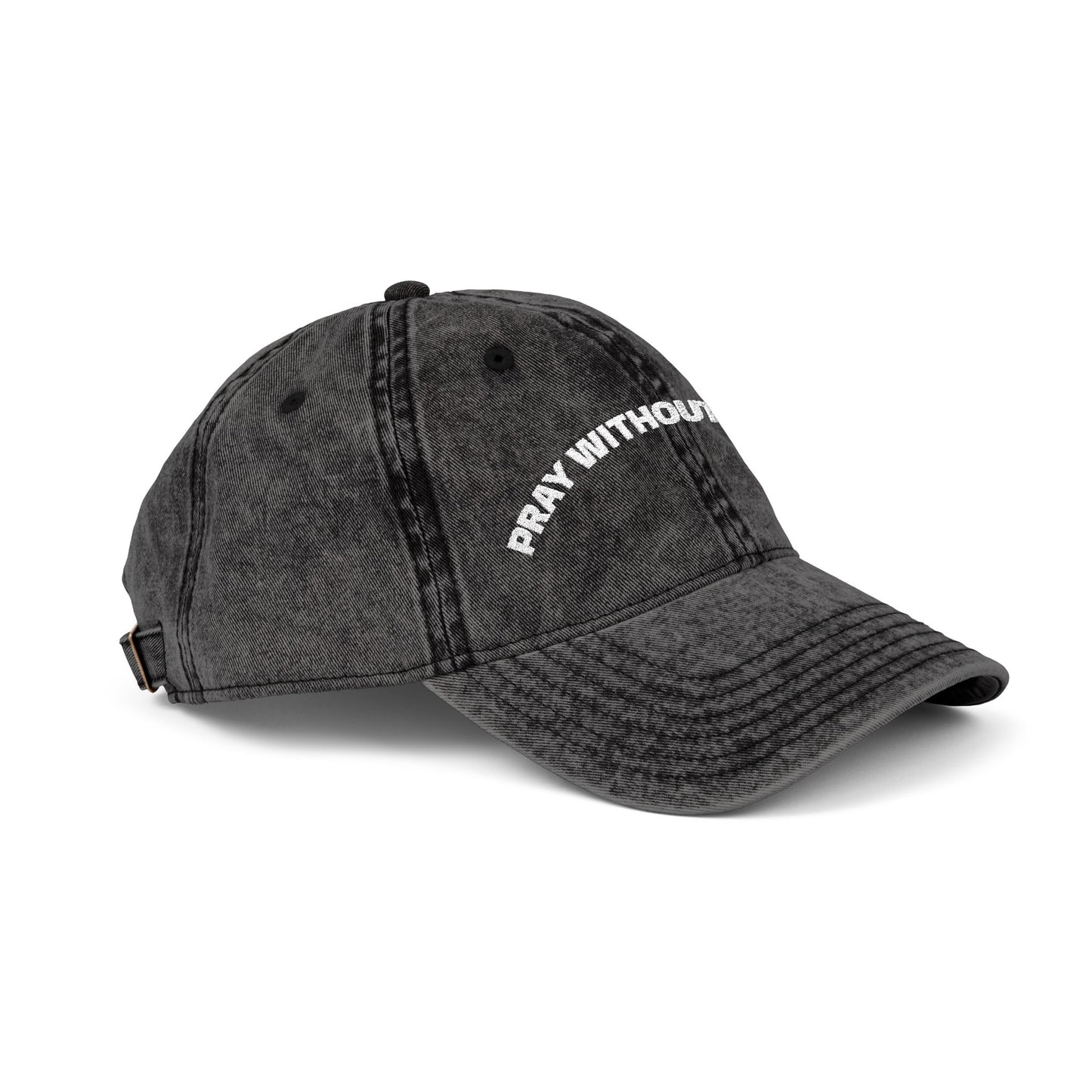 Pray without season Cap (Embroidery)