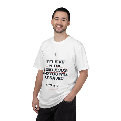 Believe in the Lord Jesus T-Shirt — Acts 16:31