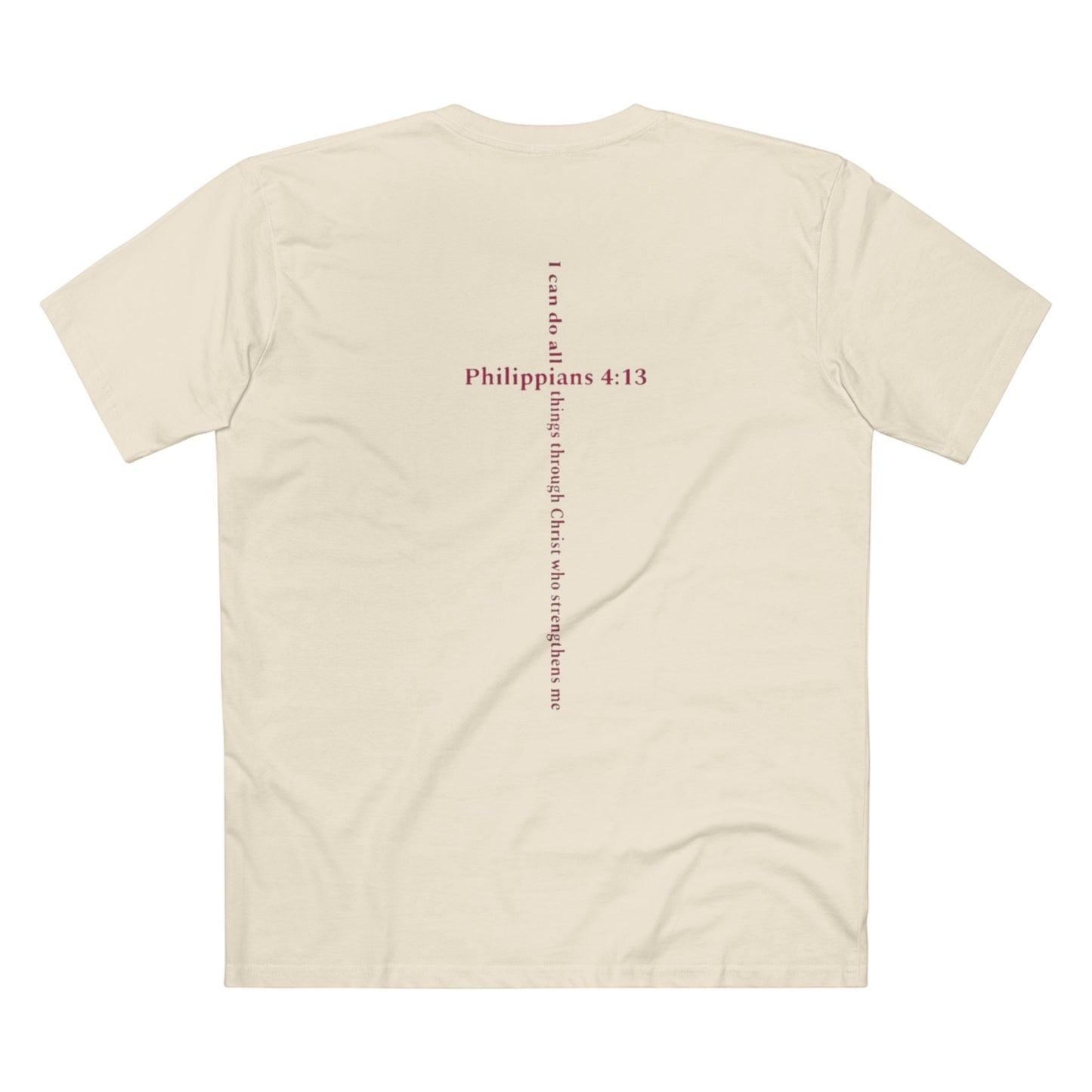 Faith Cross Tee -Philippians 4:13