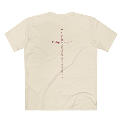 Faith Cross Tee -Philippians 4:13