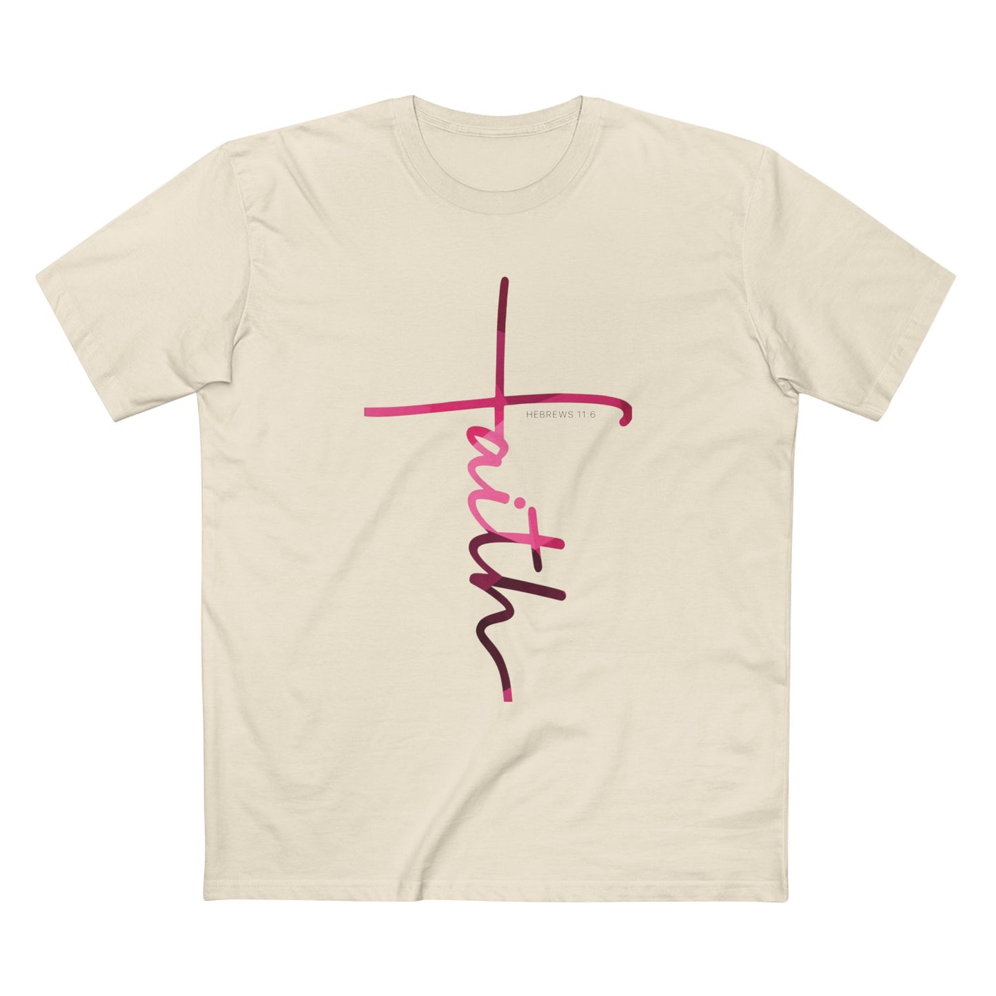 Faith Cross Tee -Philippians 4:13