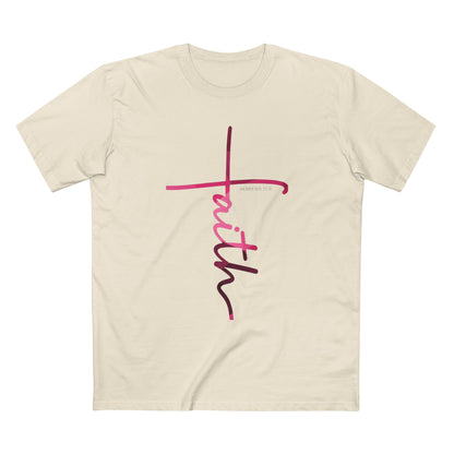 Faith Cross Tee -Philippians 4:13