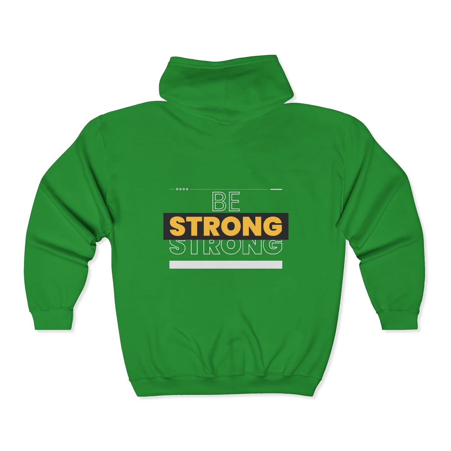 Freedom / Be Strong Zip Hoodie Zip Sweatshirt