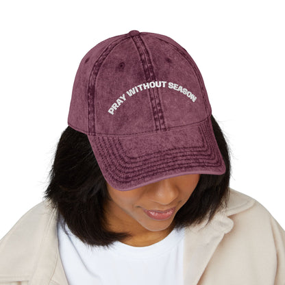 Pray without season Cap (Embroidery)