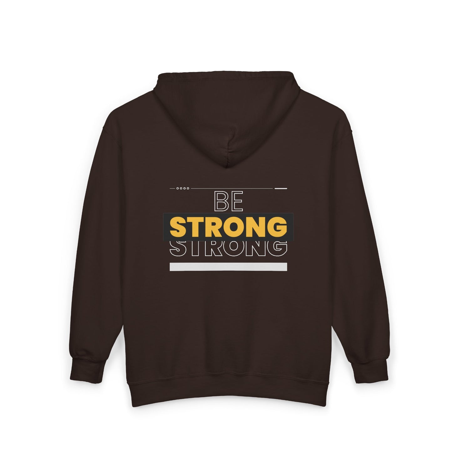 Freedom / Be Strong Zip Hoodie Zip Sweatshirt