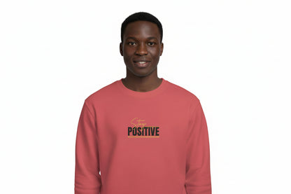 Positive Embroidered Sweatshirt