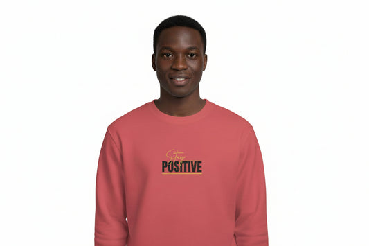 Positive Embroidered Sweatshirt