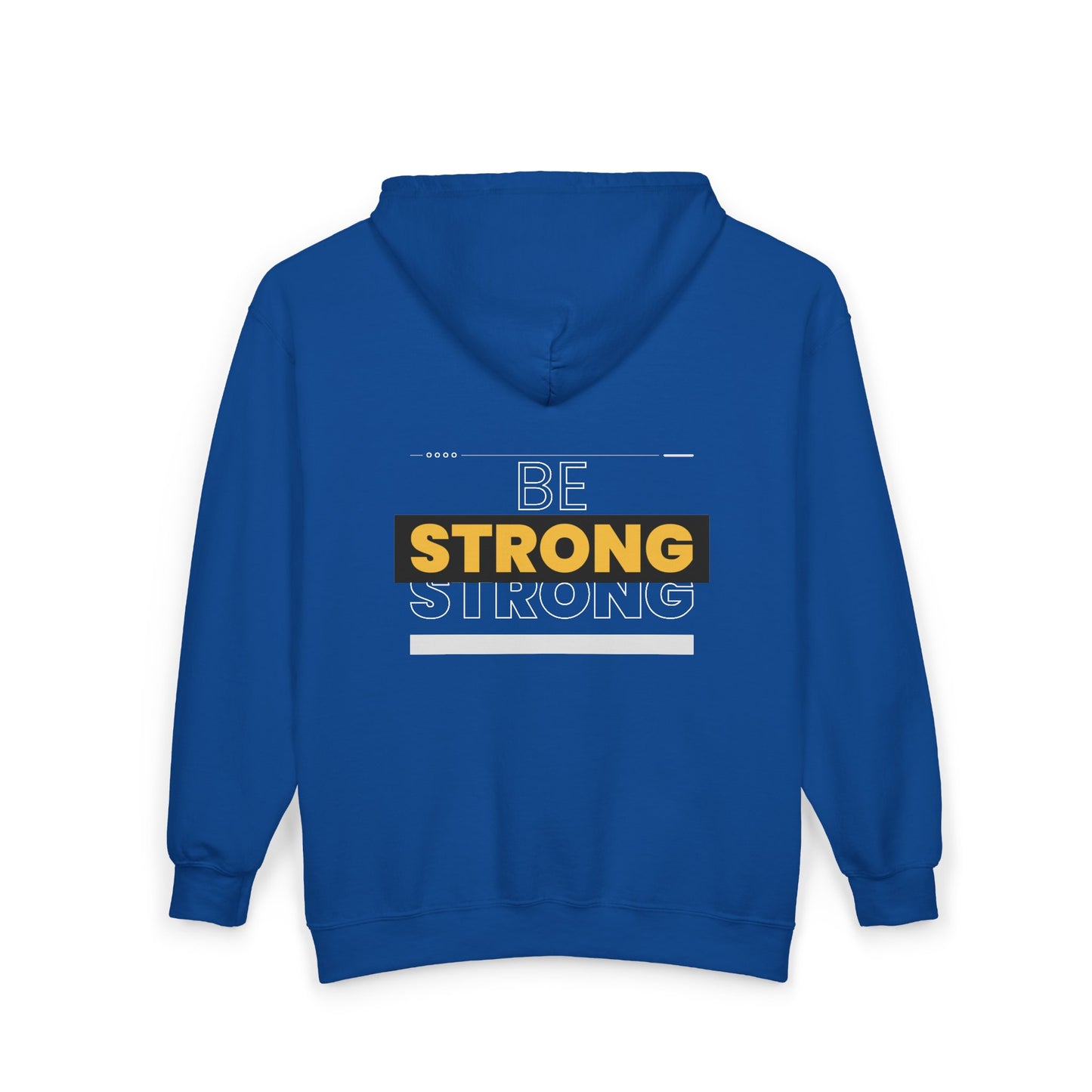 Freedom / Be Strong Zip Hoodie Zip Sweatshirt