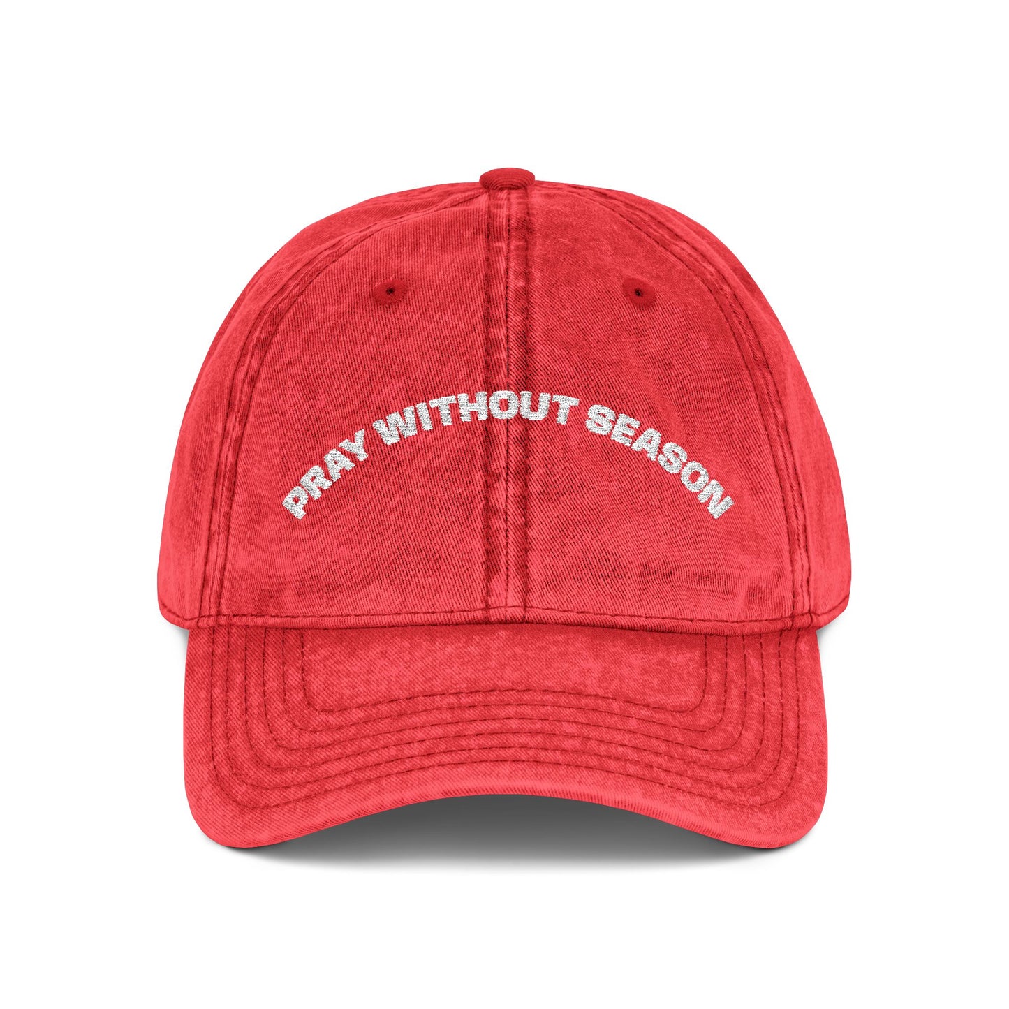 Pray without season Cap (Embroidery)