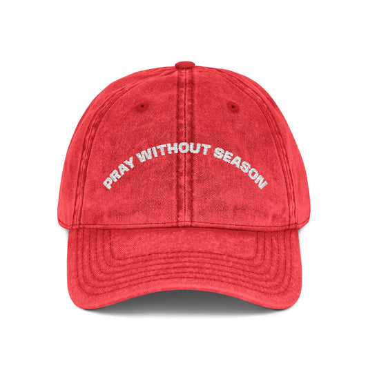 Pray without season Cap (Embroidery)
