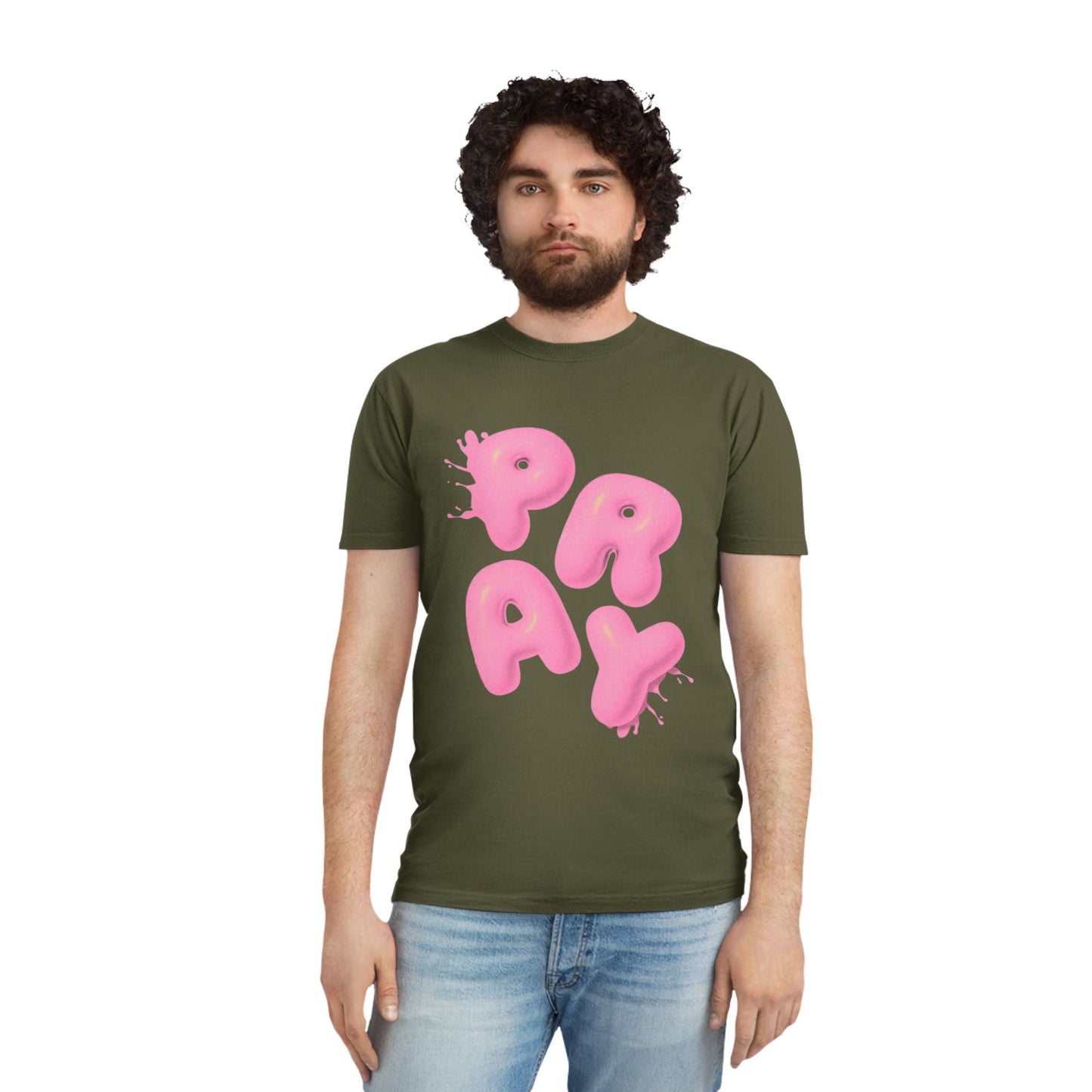 Pray Pink Balloon Tee
