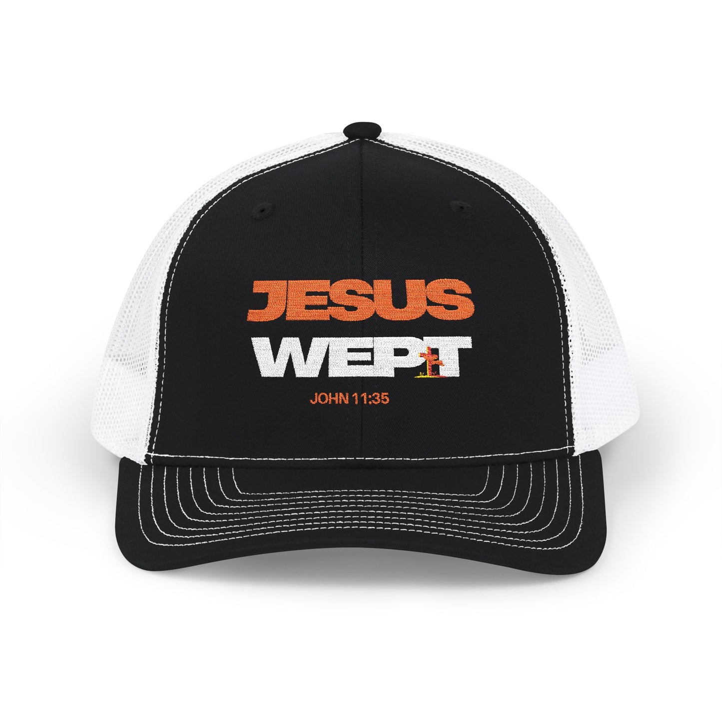 Jesus Wept' Trucker Cap (John 11:35)