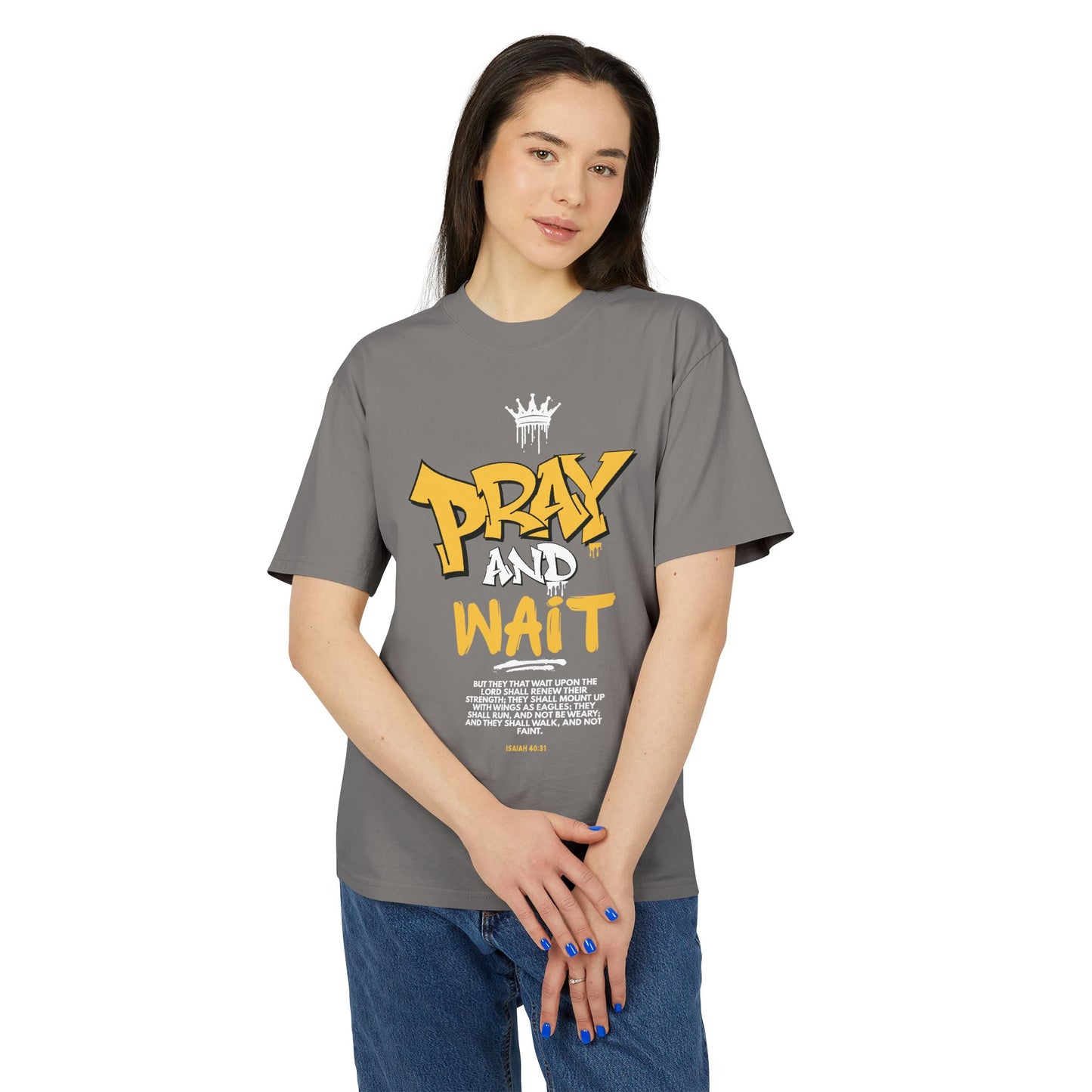 Pray and Wait Graphic Shirt